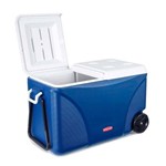 Cooler Térmico com Rodas 71 Litros Azul Rb071 - Rubbermaid