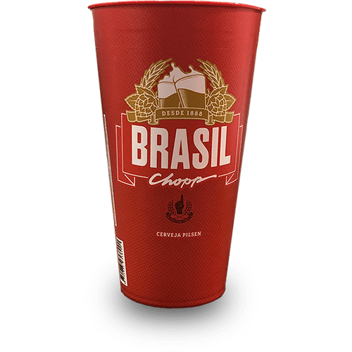 Copo Brahma Brasil N° 1 - 250ml Copo Brahma - Plástico