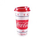 Copo Coca Cola com Tampa Bico 500ml