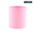 Copo de Plástico Rosa para Sublimação - 325ml