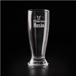 Copo de Vidro para Cerveja - Personalizado com Raio Lazer - Poderozo Mozão
