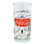 Copo Long Drink em Vidro Ice Cold Coca-Cola