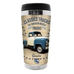 Copo Térmico Plastico Gm Classic Trucks Fd Creme - 473 Ml