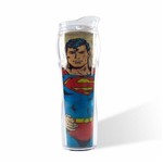 Copo Térmico Plástico Superman