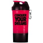 Coqueteleira Conquer Your Dreams 500ML - Cor Rosa