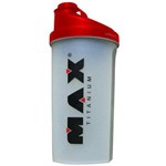 Coqueteleira Shaker Vermelha (700ml) Max Titanium