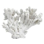 Coral Decorativo em Poliresina Branco
