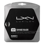 Corda Luxilon Savage 16l 1.27mm Preta - Set Individual