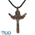 Cordão com Crucifixo de Bronze - Mod. 1 | SJO Artigos Religiosos