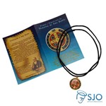 Cordão com Medalha de São Bento e Oração | SJO Artigos Religiosos
