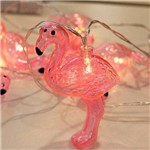 Cordão de Led Flamingo 1,60m Eixo Firme