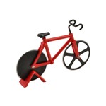 Cortador de Pizza Bicicleta Vermelho