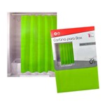 Cortina para Box Banheiro Plastico Verde 1,80 X 1,80 Cm