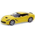Corvette Stingray 2014 Coupe Maisto 1:18 Amarelo