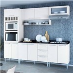 Cozinha Compacta 10 Portas Stella 0420t Branco - Genialflex