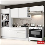 Cozinha Compacta 7 Portas Safira G201800709st Branco - Madesa