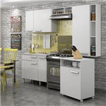 Cozinha Compacta com Balcão Móvel Decari 02