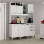 Cozinha Compacta Granada 7 Pt 2 Gv Branco Brilho