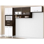 Cozinha Compacta Michele com 7 Portas Ravello/branco – Lc Móveis
