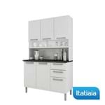 Cozinha Compacta Regina - Largura 120 Cm - Branco - Aço - Itatiaia