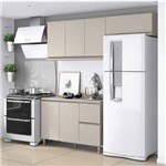 Cozinha Compacta Sem Tampo 3 Peças Smart Belaflex Tweed
