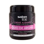 Creme Alisante Tioglicolato Óleo de Argan Médio 500g - Salon Line