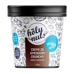 Creme de Amendoim Crunchy Chocolate Whey Isolado +Mu 450g - Holy Nuts