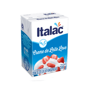 Creme de Leite Italac Leve 200g (Tetra Pak)