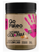 Creme Go Paleo Castanha de Caju + Castanha do Brasil 200g - Super Saude