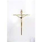 Crucifixo Dourado 20 Cm