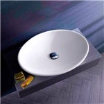 Cuba de Apoio Banheiro Lavabo Sobrepor de Porcelana Cerâmica Louça C303 - Premierdecor