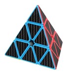 Cubo Mágico Profissional Pyraminx Moyu 3x3 Carbon