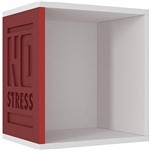Cubo no Stress Invent BNS 30-120 Branco/Vermelho - BRV