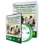 Curso Primeiros Socorros para Cães e Gatos em Livro e DVD