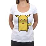 Cuti Pikachu - Camiseta Clássica Feminina