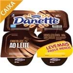 Danette Sobremesa 360g X4 (caixa 12 Unidades) Chocolate ao Leite