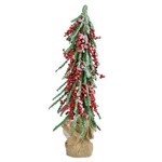 Decoração Natalina - Árvore Decorativa com Cereja 52cm