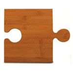 Descanso de Travessa de Bambu Puzzle Tyft 25 X 20 Cm - 21798