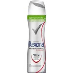 Desodorante Antitranspirante Aerosol Rexona Women Antibacterial Protection Comprimido 85ml