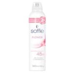 Desodorante Antitranspirante Aerossol Soffie Feminino - Flower 300ml