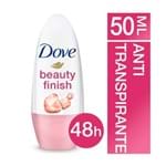 Desodorante Antitranspirante Roll-on Dove Beauty Finish com 50ml