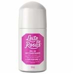 Desodorante Leite de Rosas Roll On Sem Perfume 50ml