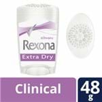Desodorante Rexona Clinical Woman Creme Extra Dry 48g