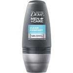 Desodorante Roll On Dove Clean Comfort - 50ml