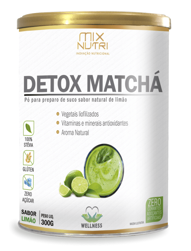 Detox Matcha 300g - Mix Nutri