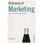 Dictionary Of Marketing - Third Edition