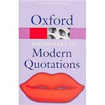 Dictionary Of Modern Quotations