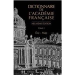 Dictionnaire de L'Academie Française - Tome 2