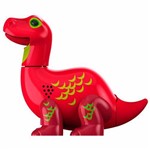 Digidinos - Dinossauros que Rugem e Cantam - Brontossauro Vermelho - Dtc