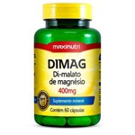 Dimag Dimalato de Magnésio 400mg Maxinutri - 60 Cápsulas